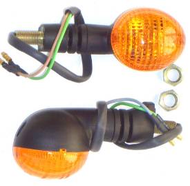 Picture of Oval Amber Stalk Indicators 95mm