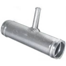 Picture of 32mm Welded Aluminium Tee  With 8mm Outlet