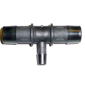 Picture of Black Nylon Reducer Tee 19mm To 10mm