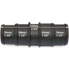 Picture of Black Nylon Stepped Reducer Joiner 35/38mm - 41/38mm