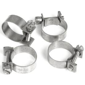 Picture of Stainless Steel Fuel Hose Clips 17-19mm Pack of 4
