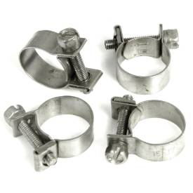 Picture of Stainless Steel Fuel Hose Clips 15-17mm Pack of 4