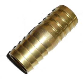 Picture of Brass Straight Hose Joiner 19mm