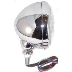 Picture of Complete Headlamp Polished Stainless Steel 7"