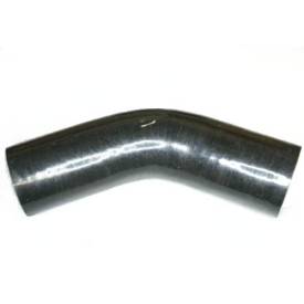 Picture of Black 45mm (1 3/4") ID 45 Degree Elbow With 4In Legs