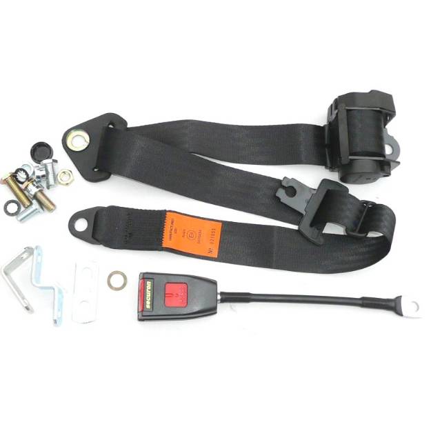 Picture of Securon Retractable Seat Belt Long Stalk Buckle Black