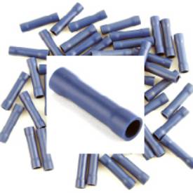 Picture of Pre Insulated Blue Crimp Joiner. Pack of 50