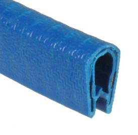 Picture of Embossed Blue PVC Edge Trim 15mm x 9mm