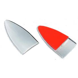 Picture of Chrome End Cap for 21mm  x 3mm Trim Pack of 4