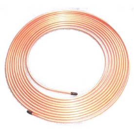 The Stop Shop 3/16 Inch Copper Nickel Brake Lines 16 Inches Long with Inverted Double Flares and Standard 3/8-24 Tube Nuts 
