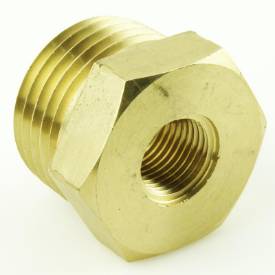 Picture of Brass Adapter 1/2 NPT Male to 1/8 NPT Female