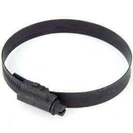 Picture of Black Coated Stainless Steel Hose Clip 60-80mm Sold Singly