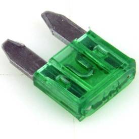 Picture of 30 Amp Mini Blade Fuse Sold Singly