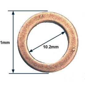 Picture of Copper Washer 10mm