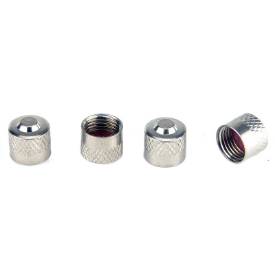 Picture of Chrome Brass Dust Caps Pack Of 4