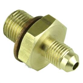 Picture of Brass Union 1/2" UNF" Male to 3/8" UNF male