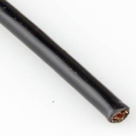 Picture of BLACK 33 Amp Thin Wall Cable By The Metre