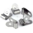 Picture of Vintage Style Unlined Wide Stainless Steel P-Clips 8mm Pack of 5