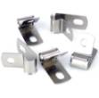 Picture of Vintage Style Unlined Wide Stainless Steel P-Clips 10mm Pack of 5