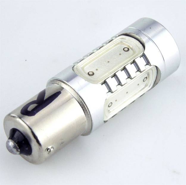 Picture of LED RED Bulb Mega SMD Red Replacement Bulb BA15S 382R