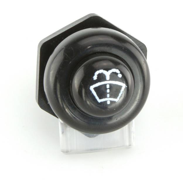 Picture of All Black Push Button Washer Switch