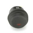 Picture of Black LED Illuminated Latching Push Button Switch Red