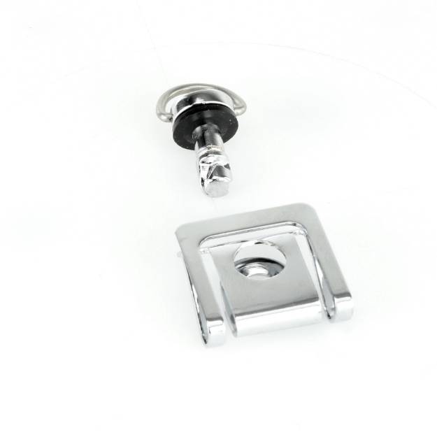 Picture of Chrome Quarter Turn Fastener for 4mm Top Panels