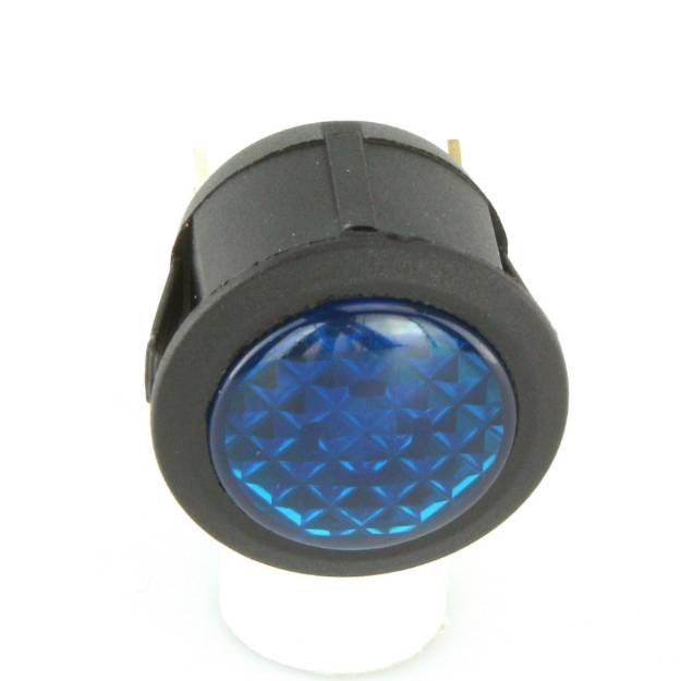 Picture of 23mm Dia. BLUE LED Warning Light