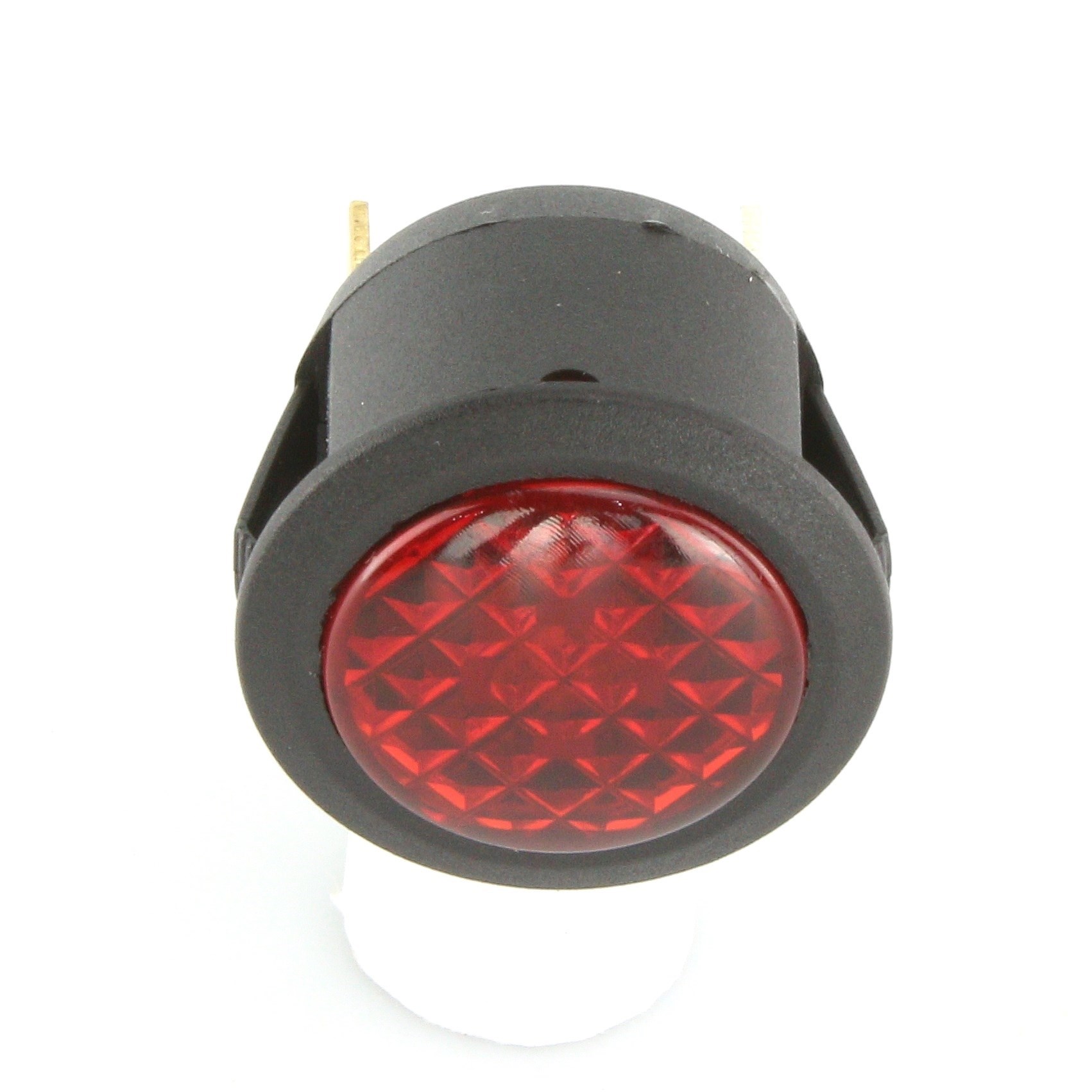 23mm Durchmesser ROTE LED-Warnleuchte