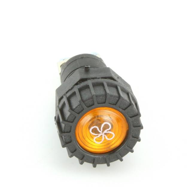 Picture of Large Black Warning Light Amber Fan