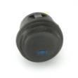 Picture of Black LED Illuminated Latching Push Button Switch Blue
