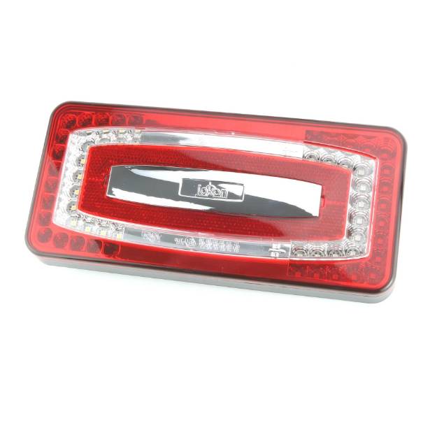 Picture of LED Rectangular Rear Light Stop/Tail/Indicator/Rear Fog/Reverse 224mm Pair
