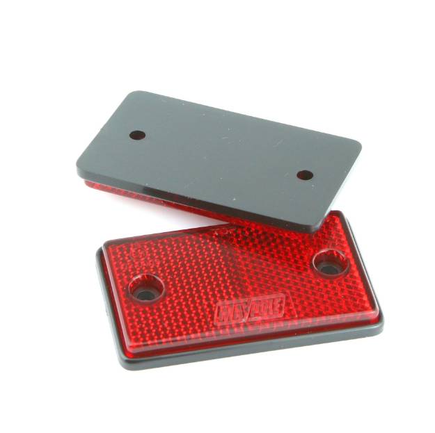 Picture of Red Rear Reflectors Rectangular 75x45mm
