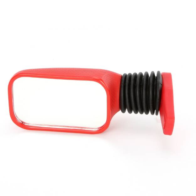 Picture of Universal Plastic Surround Mirrors Red 200mm