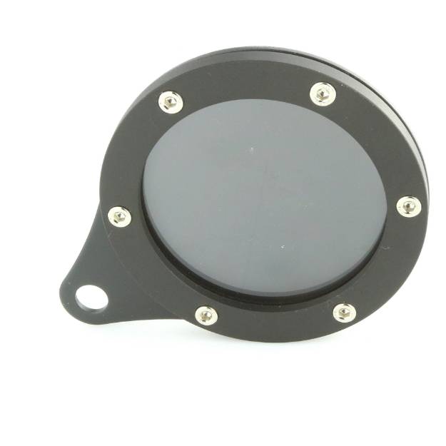 Picture of Tax Disc Holder Satin Black Round
