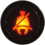 flush-bezel-black-led-warning-light-seat-belt