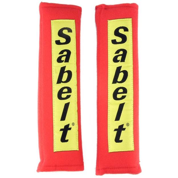 Picture of Sabelt Seatbelt Harness Pads Red