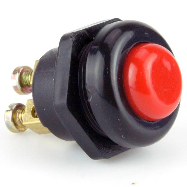 Picture of IVA OK Push Button Red & Black