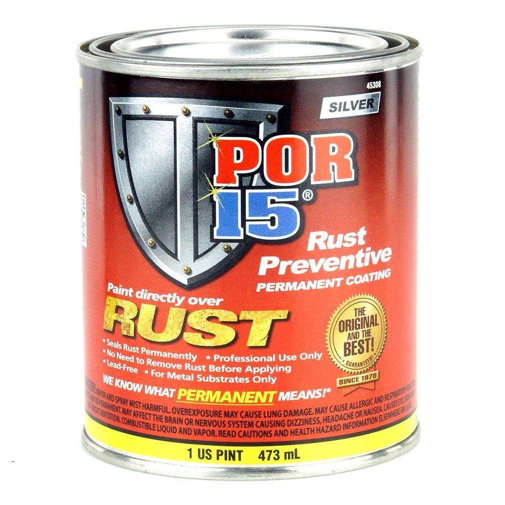 POR 15 SILVER Rust Preventive Coating
