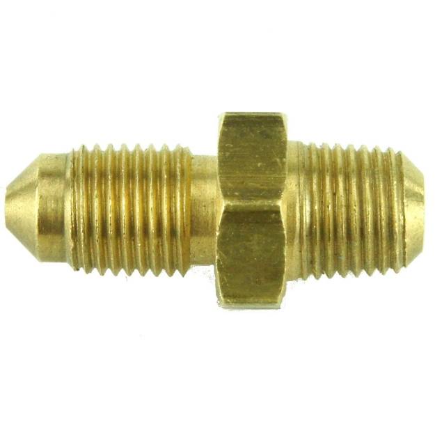 Picture of Brass Adapter M10 x 1 Male to 1/8" NPT Male