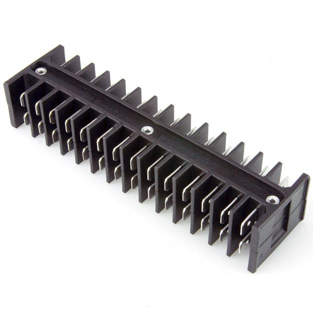 Picture of 56 Terminal 1/4" Male Spade Busbar