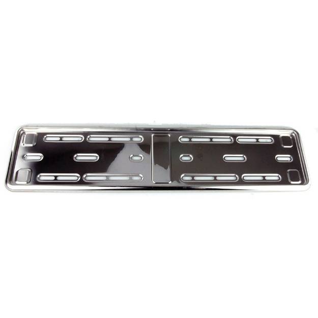 Picture of Number Plate Surround Pressed Stainless Steel