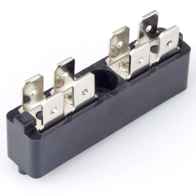 Picture of 1/4" Male Spade Double Busbar