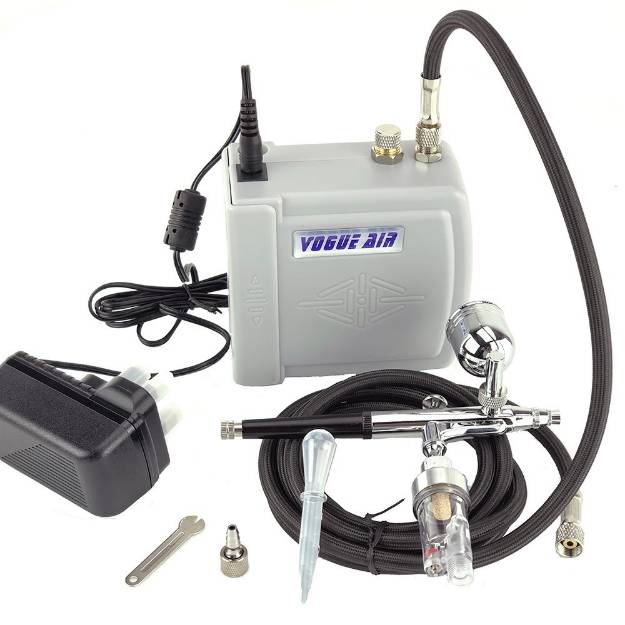 Picture of Professional Airbrush Kit With Compressor