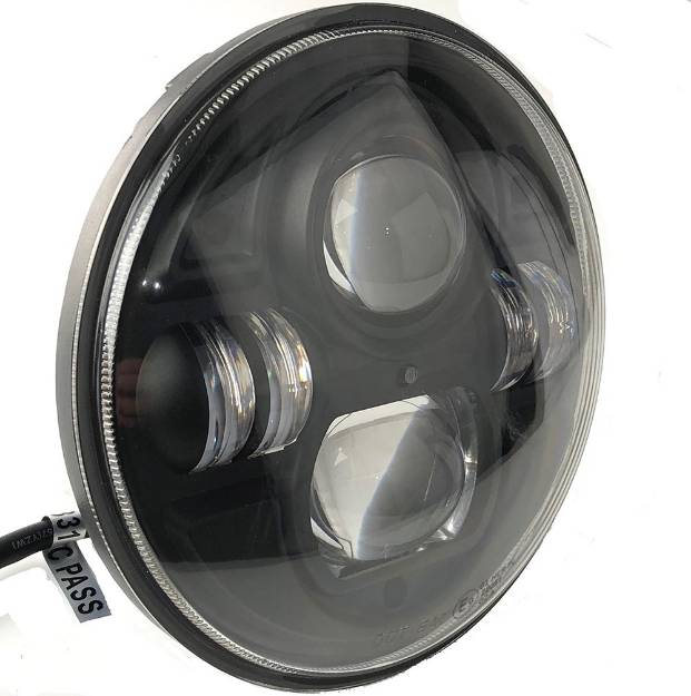 Picture of 7" LED Projector Style Replacement Headlamp