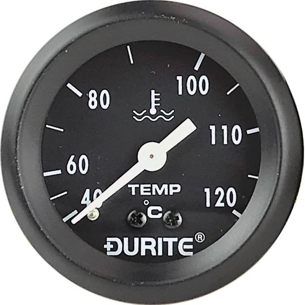 Picture of Mechanical Water Temperature Gauge 57mm Black
