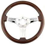 350mm-chrome-wood-rim-steering-wheel-with-slotted-frame