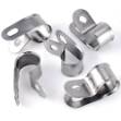 Picture of Vintage Style Unlined Wide Stainless Steel P-Clips 16mm Pack of 5