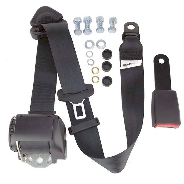 Picture of Retracting Seat Belt With 150mm Stalk