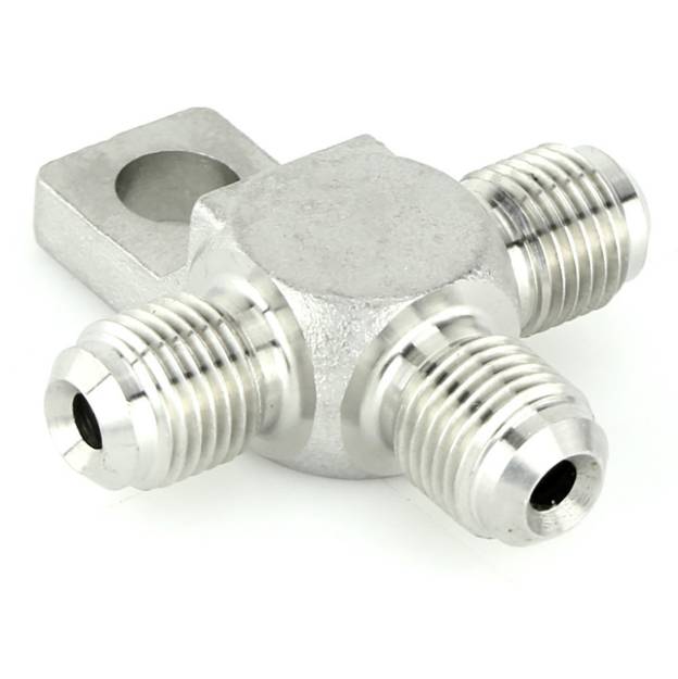 Stainless Steel M10 Male 'T' Block With Mounting Tab